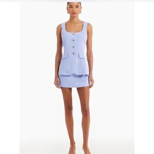 Amanda Uprichard Kya Romper English lavender